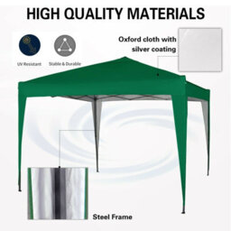 Mcc Direct Gazebo 3X3 Pop Up Green - thumbnail 4