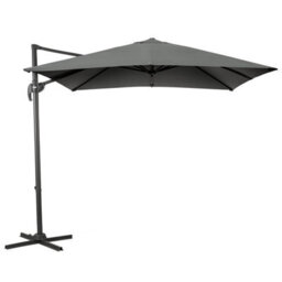 Christow Aluminium 2.5M Cantilever Garden Patio Parasol - thumbnail 1