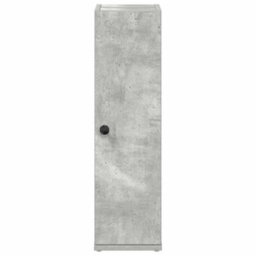Berkfield Durable Bathroom Cabinet With Roll Holder Concrete Grey 20.5X22X72 Cm - thumbnail 4