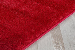Smart Living Shaggy Soft Area Rug, Fluffy Living Room Carpet, Kitchen Floor, Bedroom Ultra Soft Rugs 120Cm X 170Cm - Red - thumbnail 3