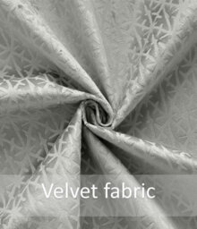 Luxury Living Temple Velvet Ring Top Curtains Silver - thumbnail 4