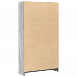 Berkfield Bookcase Grey Sonoma 80X24X143 Cm Engineered Wood - thumbnail 6