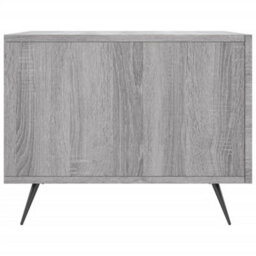 Berkfield Coffee Table Grey Sonoma 50X50X40 Cm Engineered Wood - thumbnail 7