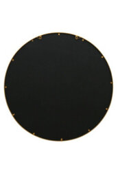 "Mirroroutlet - The Circulus - Gold Metal Frame Round Garden Wall Mirror 39"" X 39"" (100 X 100 Cm)" - thumbnail 5