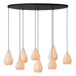 Lucide Cinzia Bar Ceiling Pendant Light White