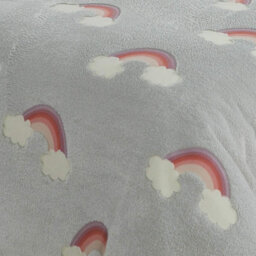 Smart Living Luxurious Glow In The Dark Fleece Duvet Cover With Pillowcases - thumbnail 3