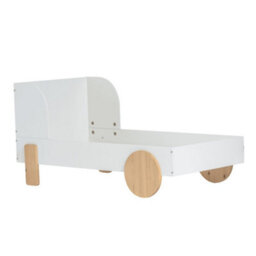 Nöa & Nani Noa & Nani Toddler Car Bed In White & Natural Pine Jonas - thumbnail 5
