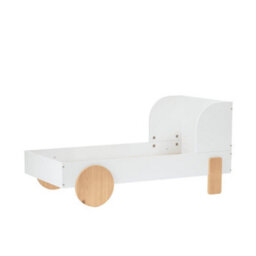 Nöa & Nani Noa & Nani Toddler Car Bed In White & Natural Pine Jonas - thumbnail 4