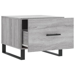 Vidaxl Coffee Table Grey Sonoma 50X50X40 Cm Engineered Wood - thumbnail 6