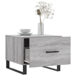 Vidaxl Coffee Table Grey Sonoma 50X50X40 Cm Engineered Wood - thumbnail 4