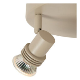 Lucide Kianti - Ceiling Spotlight 21 Cm - 3Xgu10 - Taupe - thumbnail 5