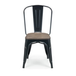 Oakham Ashford Premium Metal Dining Chairs - Set Of 4 - thumbnail 2