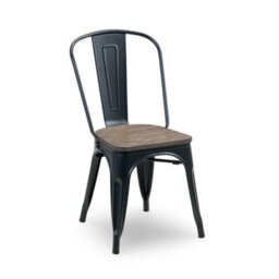 Oakham Ashford Premium Metal Dining Chairs - Set Of 4 - thumbnail 3