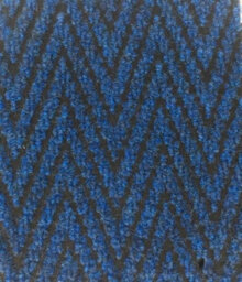 Super Magnum & Magnus Entrance Matting By Remland (Chevron Blue & Black, 2M X 2M) - thumbnail 1