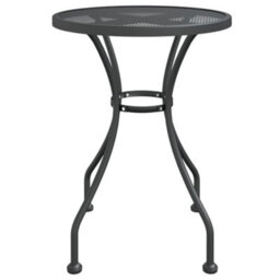Walplus 5 Piece Garden Dining Set Expanded Metal Mesh Anthracite - thumbnail 5