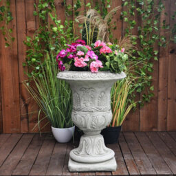Beautifully Detailed Edwardian Vase With Intricate Design And Pattern