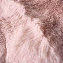 Living And Home Pink Thickened Faux Rabbit Fur Knitted Sofa Cushion Cover/sofa Throw, 180Cm W X 90Cm D - thumbnail 8