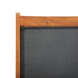 Walplus Outdoor Deck Chair Solid Acacia Wood And Textilene - thumbnail 7