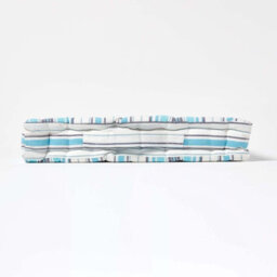 Homescapes Cotton New England Stripes Floor Cushion, 50 X 50 Cm - thumbnail 5
