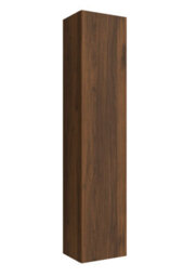 Cygnus bath Bequia Tall Bathroom Cabinet 30Cm Walnut - thumbnail 1