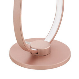 Eglo Palozza Led Table Lamp, Warm White 3000K, Rose Gold Aluminium, Modern Decorative Indoor Lighting - thumbnail 3