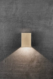 Nordlux Fold Outdoor Brass Wall Light Coastal/marine Safe Brass,mains Led - thumbnail 8