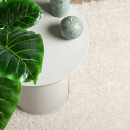Berkfield Rug Istan High Pile Shiny Look Cream 140X200 Cm - thumbnail 7