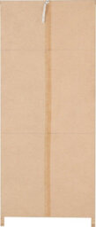 Seconique Seville 2 Door Wardrobe In Oak And Grey Sheen Finish - thumbnail 6