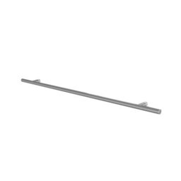 Nes Home Bathroom Round Knobs Towel Bar For Bath Screen - thumbnail 2