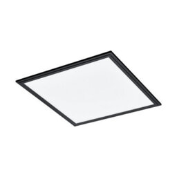 Eglo Salobrena 1 Ultra-Slim Modern Black Square Led Ceiling Light Wbs - thumbnail 3