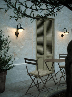 Nordlux Berlo Outdoor Metal Wall Light Glare Free Black,mains - image 1