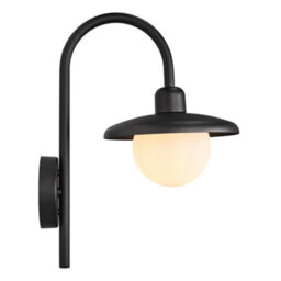 Nordlux Berlo Outdoor Metal Wall Light Glare Free Black,mains - thumbnail 3