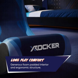 X Rocker Video Rocker Gaming Chair For Kids - Lava Blue - thumbnail 4