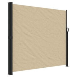 Walplus Retractable Side Awning Garden Sun Shade Canopy Gazebo For Back Door, Porch, Patio Beige 180X600 Cm - thumbnail 2