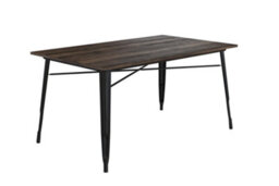 Dorel Home Blk Fusion Rectangular Dining Table + 4 Chairs Set