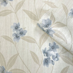 Belgravia Décor Giovanna Floral Blue / Cream - thumbnail 2