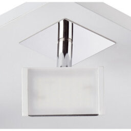 Luminosa Lighting Luminosa Filippo Spot Light 4 Light Led Square 20W 3000K, 1750Lm, Matt White/polished Chrome - thumbnail 6