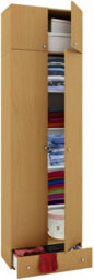 Vcm Wardrobe Vandol Book W. 70 X H. 238 X D. 40 Cm - thumbnail 1