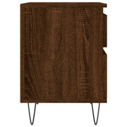 Berkfield Bedside Cabinets 2 Pcs Brown Oak 40X35X50 Cm Engineered Wood - thumbnail 8