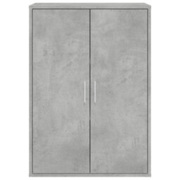 Berkfield Sideboard Concrete Grey 60X31X84 Cm Engineered Wood - thumbnail 5
