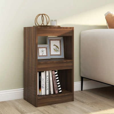 Berkfield Book Cabinet/room Divider Brown Oak 40X30X72 Cm - image 1