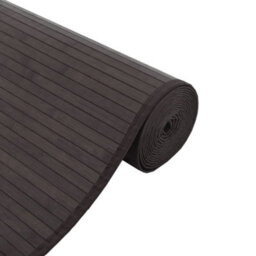 Walplus Rug Square Dark Brown100X100 Cm Bamboo - thumbnail 4