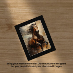Ak Frames 50X40Cm Black Picture Mounts To Fit 40X30Cm Aperture Size - Mount Board Only (No Frame Included) - thumbnail 5