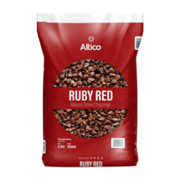 Altico Ruby Red 14-20mm Red Granite Type Stone Large Bag