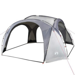 Walplus Party Tent Garden Gazebo Canopy White And Grey Waterproof - thumbnail 5