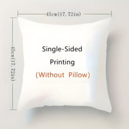 Amorly 4Pcs Halloween Throw Pillow Covers 45X45Cm 2D Printed Cushion Cases For Sofa Couch Fall Harvest Home Decor - thumbnail 2