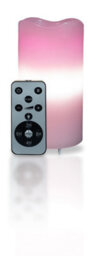 Netagon St Helens Home And Garden Led Candle Projector Pink Hearts
