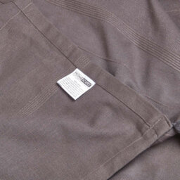 Homescapes Cotton Rajput Ribbed Sea Grey Throw, 150 X 200 Cm - thumbnail 8
