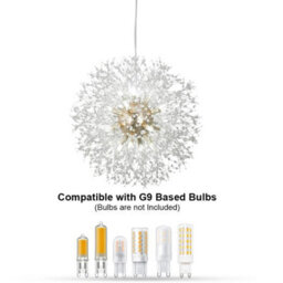 Chandelier Gold Crystal Pendant Ceiling Light 16Lights G9 - thumbnail 2