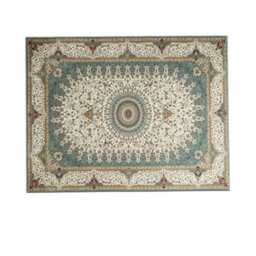 Bedlooms Willow Cashmere Rug 60X110Cm, Medallion Floral Pattern, Non Slip, Stain Resistant, Large Kitchen & Door Mat - thumbnail 1